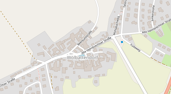 Restaurant auf Karte