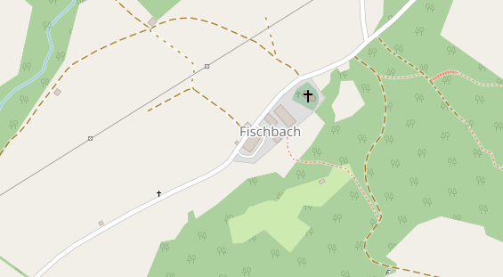 Restaurant auf Karte