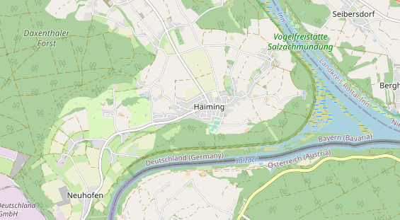 Restaurant auf Karte