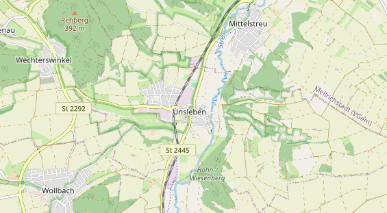 Restaurant auf Karte