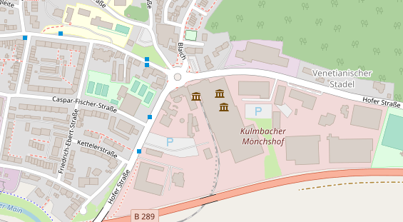 Restaurant auf Karte