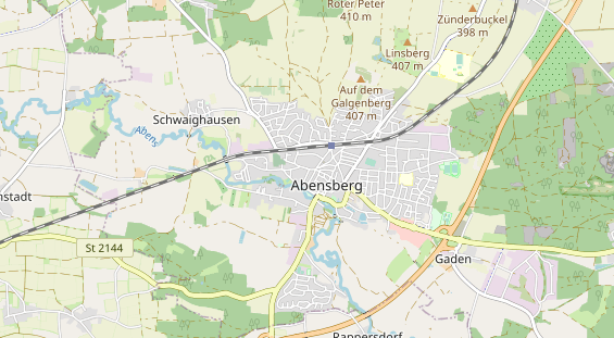 Restaurant auf Karte