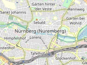 Restaurant auf Karte