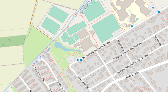 Restaurant auf Karte