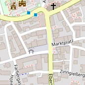 Restaurant auf Karte