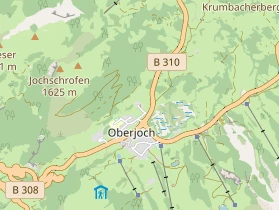 Restaurant auf Karte