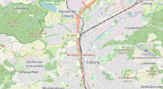 Restaurant auf Karte