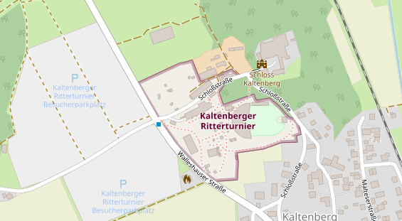 Restaurant auf Karte