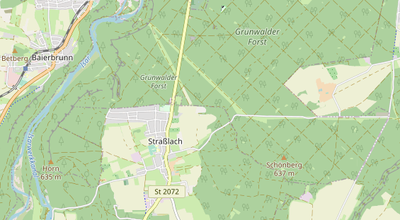 Restaurant auf Karte