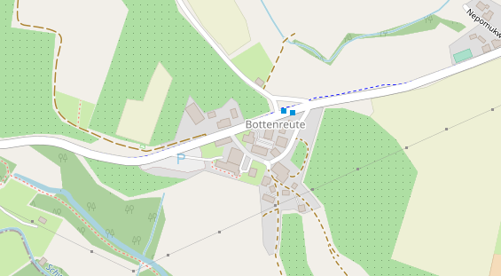 Restaurant auf Karte