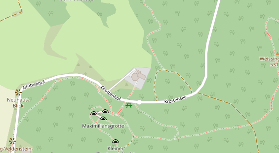 Restaurant auf Karte