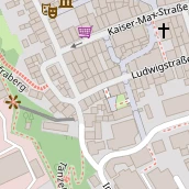 Restaurant auf Karte