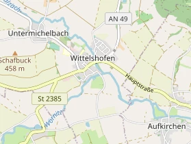 Restaurant auf Karte