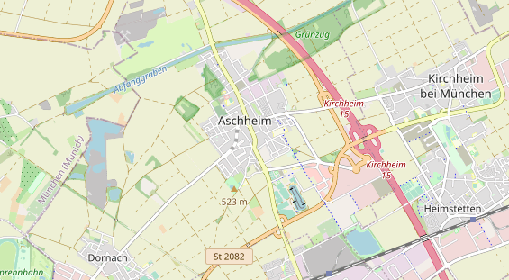 Restaurant auf Karte