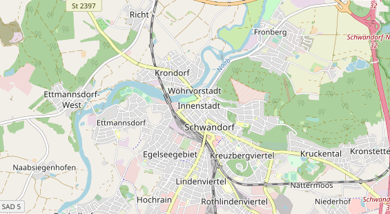 Restaurant auf Karte