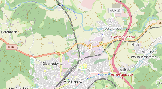 Restaurant auf Karte