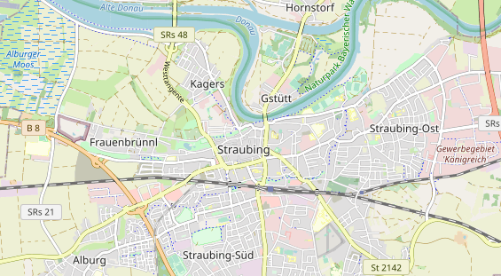 Restaurant auf Karte