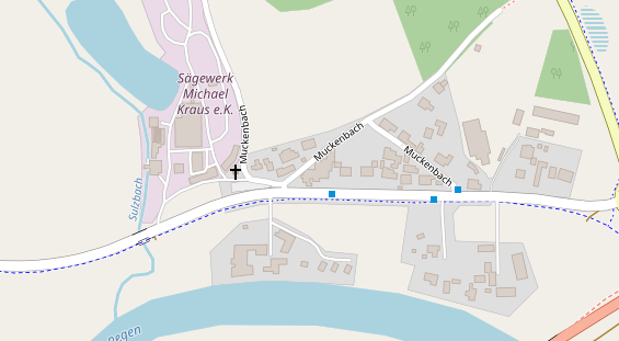 Restaurant auf Karte