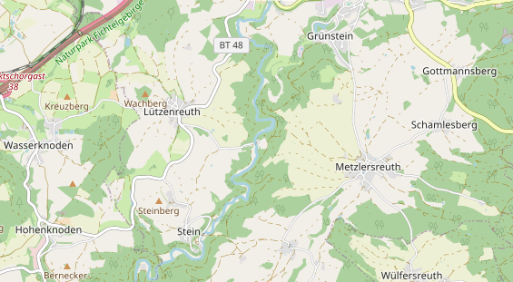 Restaurant auf Karte