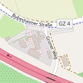 Restaurant auf Karte