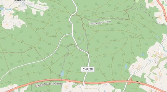 Restaurant auf Karte