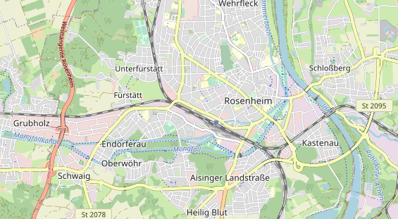 Restaurant auf Karte