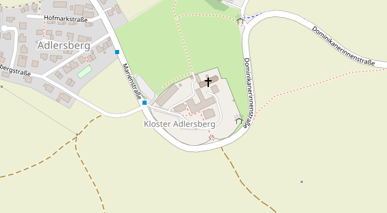 Restaurant auf Karte