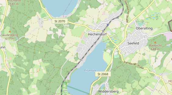 Restaurant auf Karte