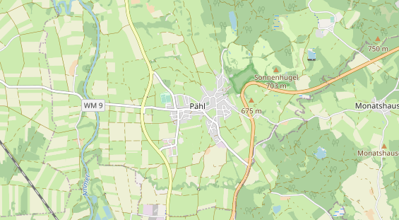 Restaurant auf Karte