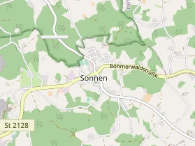 Restaurant auf Karte