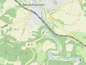 Restaurant auf Karte