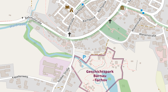 Restaurant auf Karte