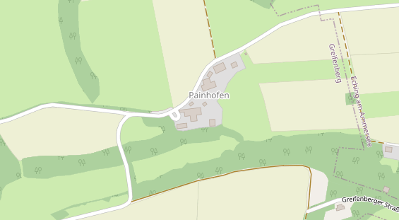 Restaurant auf Karte