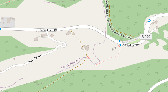 Restaurant auf Karte