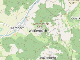 Restaurant auf Karte