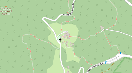 Restaurant auf Karte