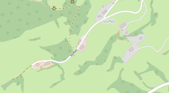 Restaurant auf Karte