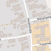 Restaurant auf Karte