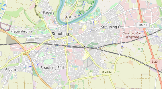 Restaurant auf Karte