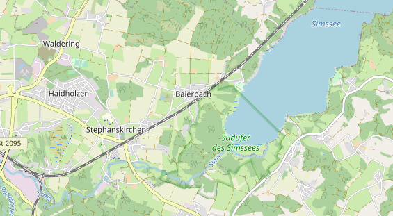 Restaurant auf Karte