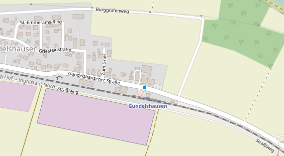 Restaurant auf Karte