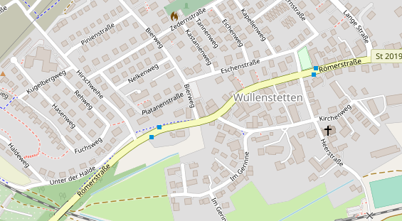 Restaurant auf Karte