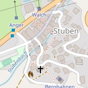 Restaurant auf Karte