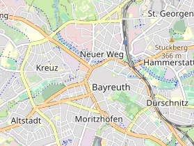 Restaurant auf Karte