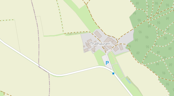 Restaurant auf Karte