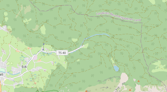 Restaurant auf Karte