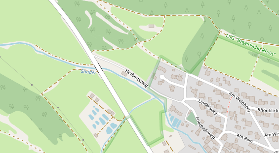 Restaurant auf Karte