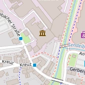 Restaurant auf Karte