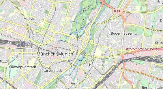 Restaurant auf Karte