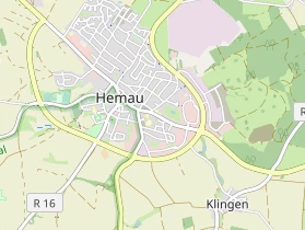 Restaurant auf Karte